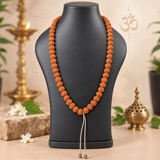 10 MM Indonesian Rudraksha Mala ( Imported)