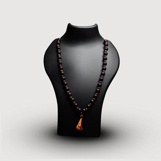 12MM Karungali & 6MM Rudraksha Mala