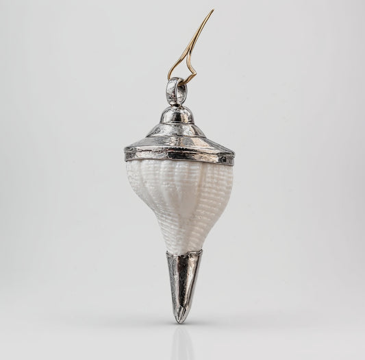 Valam Piri Shank : Pure silver Pendent