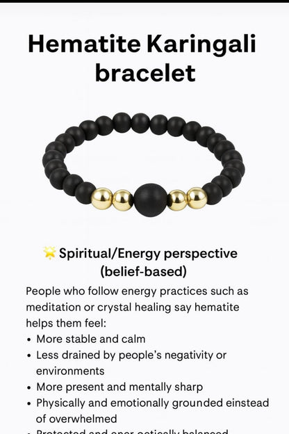 Hematite Bracelet