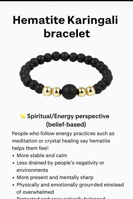 Hematite Bracelet