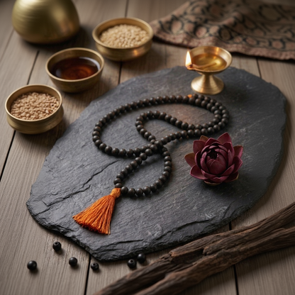 Karungali Mala 6MM (30cm)