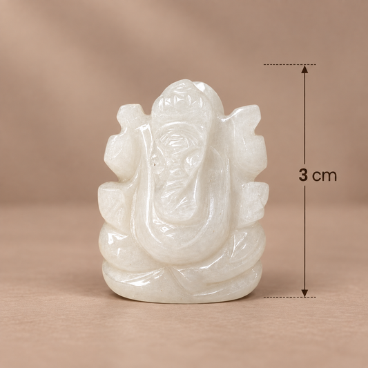 Clear Quartz Ganesha — Stone of Clarity